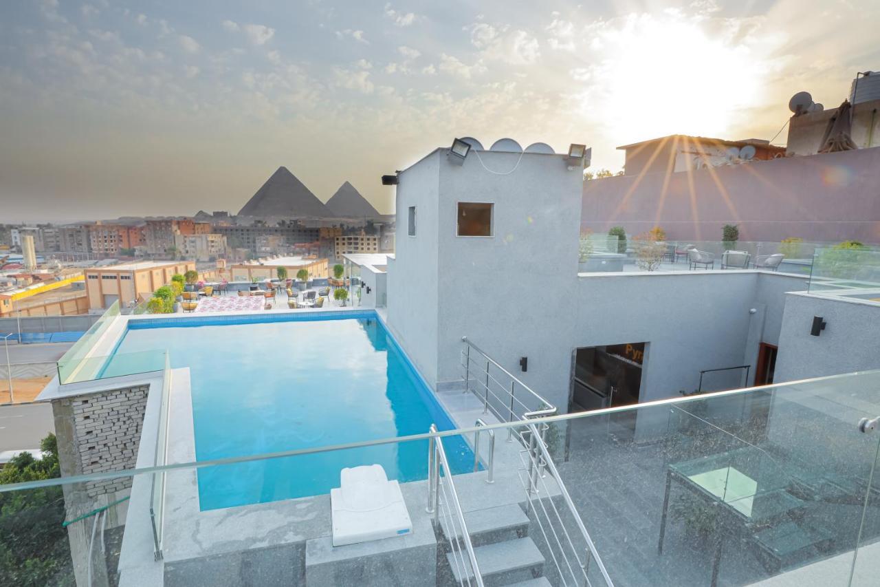 New Pyramid Front Hotel Al Kawm al Akhdar Dış mekan fotoğraf