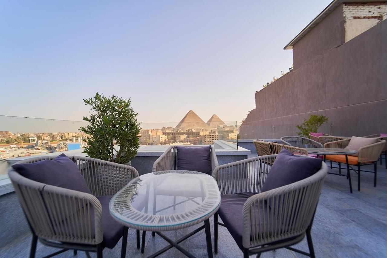 New Pyramid Front Hotel Al Kawm al Akhdar Dış mekan fotoğraf