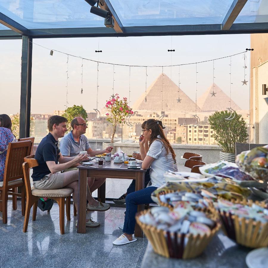 New Pyramid Front Hotel Al Kawm al Akhdar Dış mekan fotoğraf
